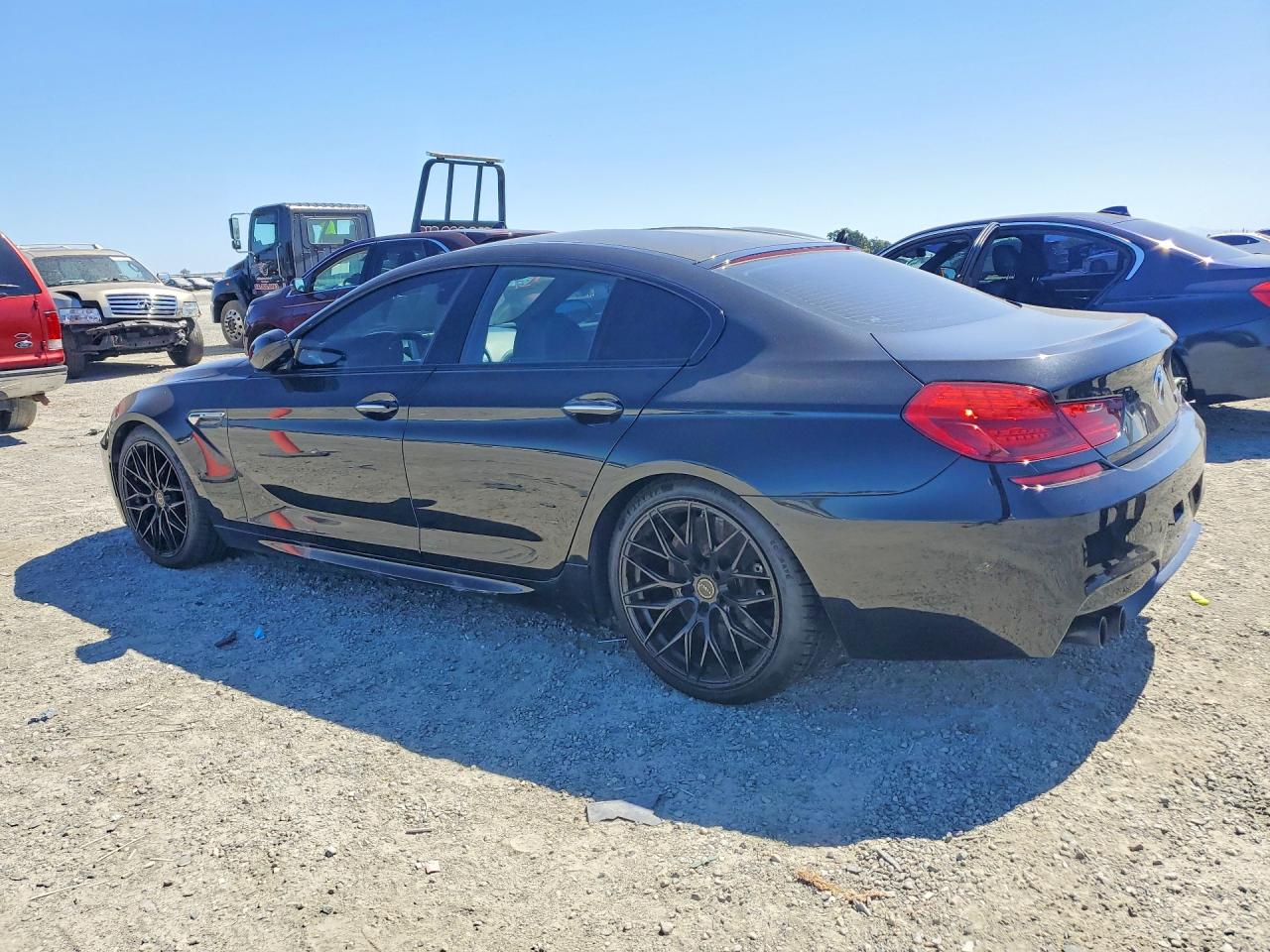 2014 Bmw M6 Gran Coupe Black vin: WBS6C9C58EDV73914