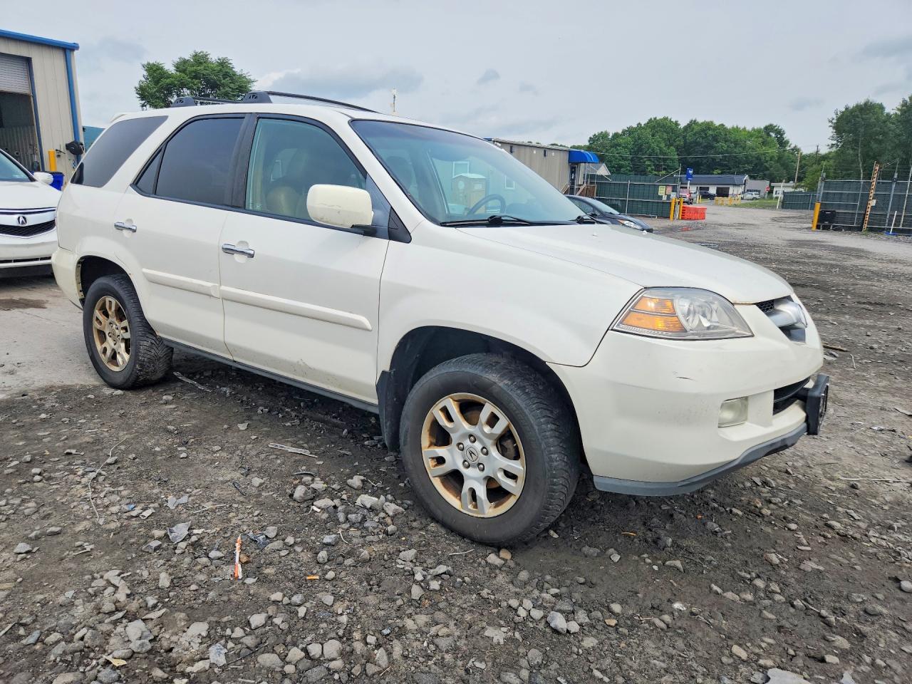 2006 Acura Mdx Touring White vin: 2HNYD18906H541645