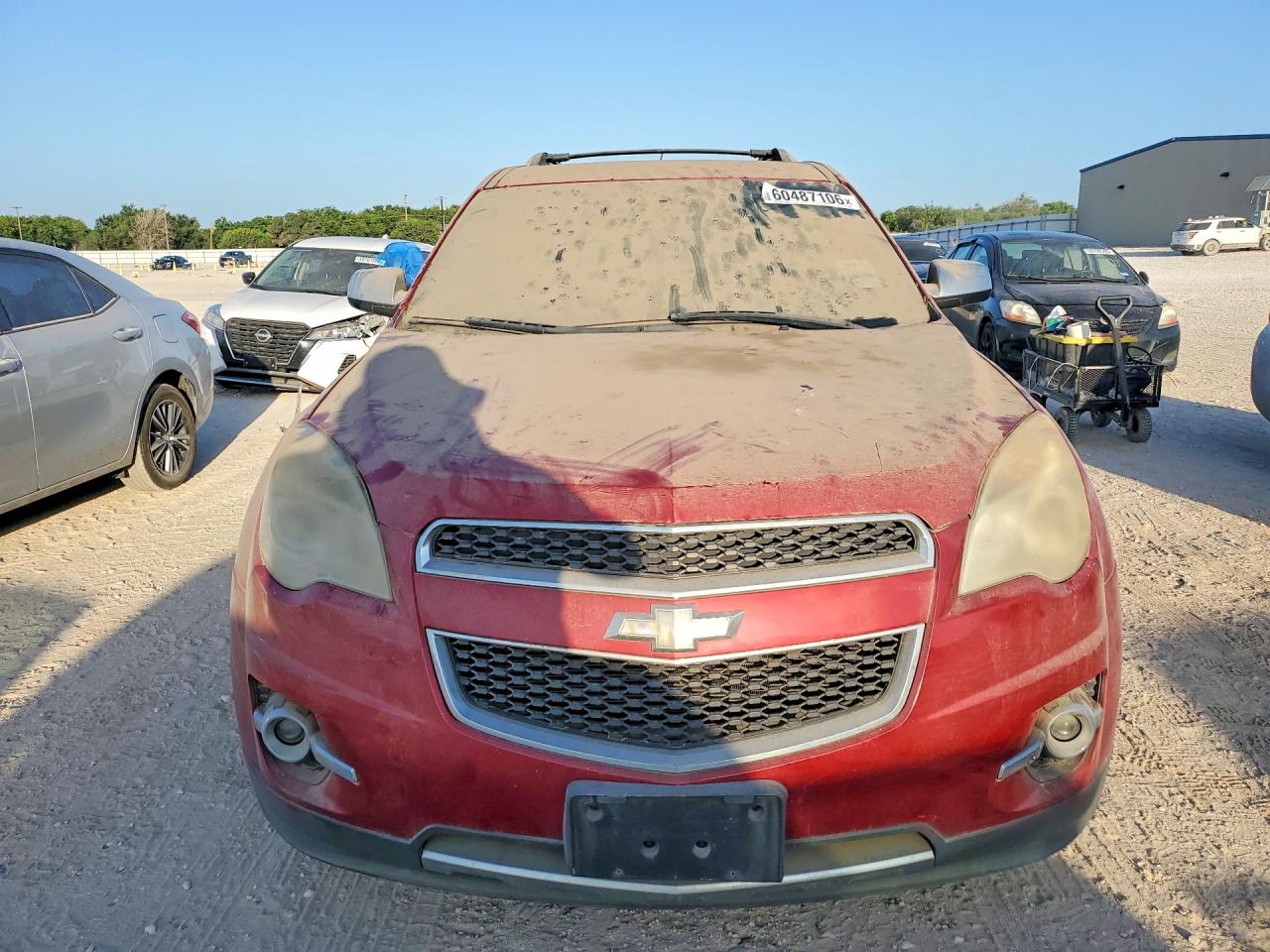 2013 Chevrolet Equinox Ltz Red vin: 2GNFLGE39D6304039
