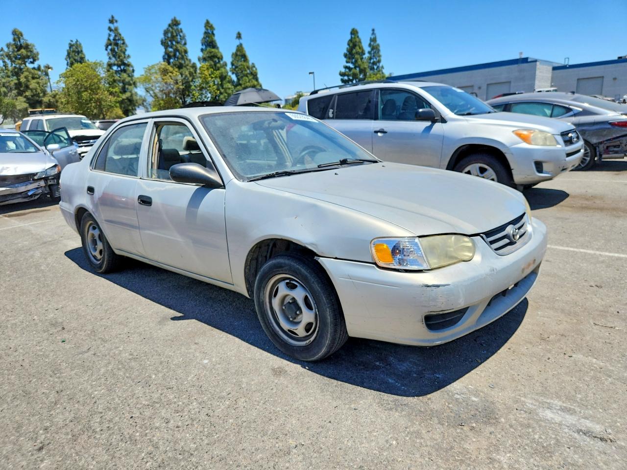 2001 Toyota Corolla Ce Серебряный vin: 1NXBR12E51Z522920