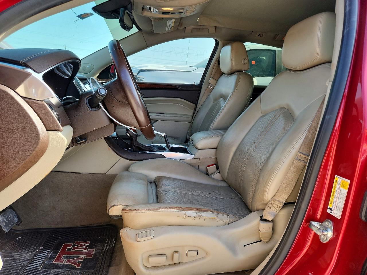 2015 Cadillac Srx Luxury Collection Red vin: 3GYFNEE38FS619954
