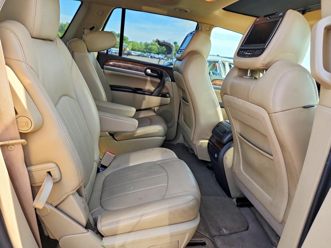2011 Buick Enclave Cxl White vin: 5GAKVBED4BJ363742