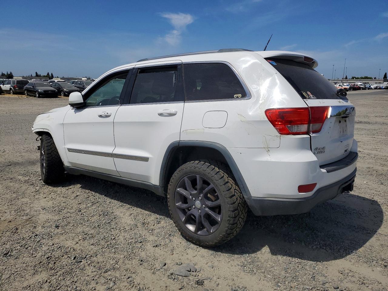 2013 Jeep Grand Cherokee Laredo White vin: 1C4RJFAG2DC646230