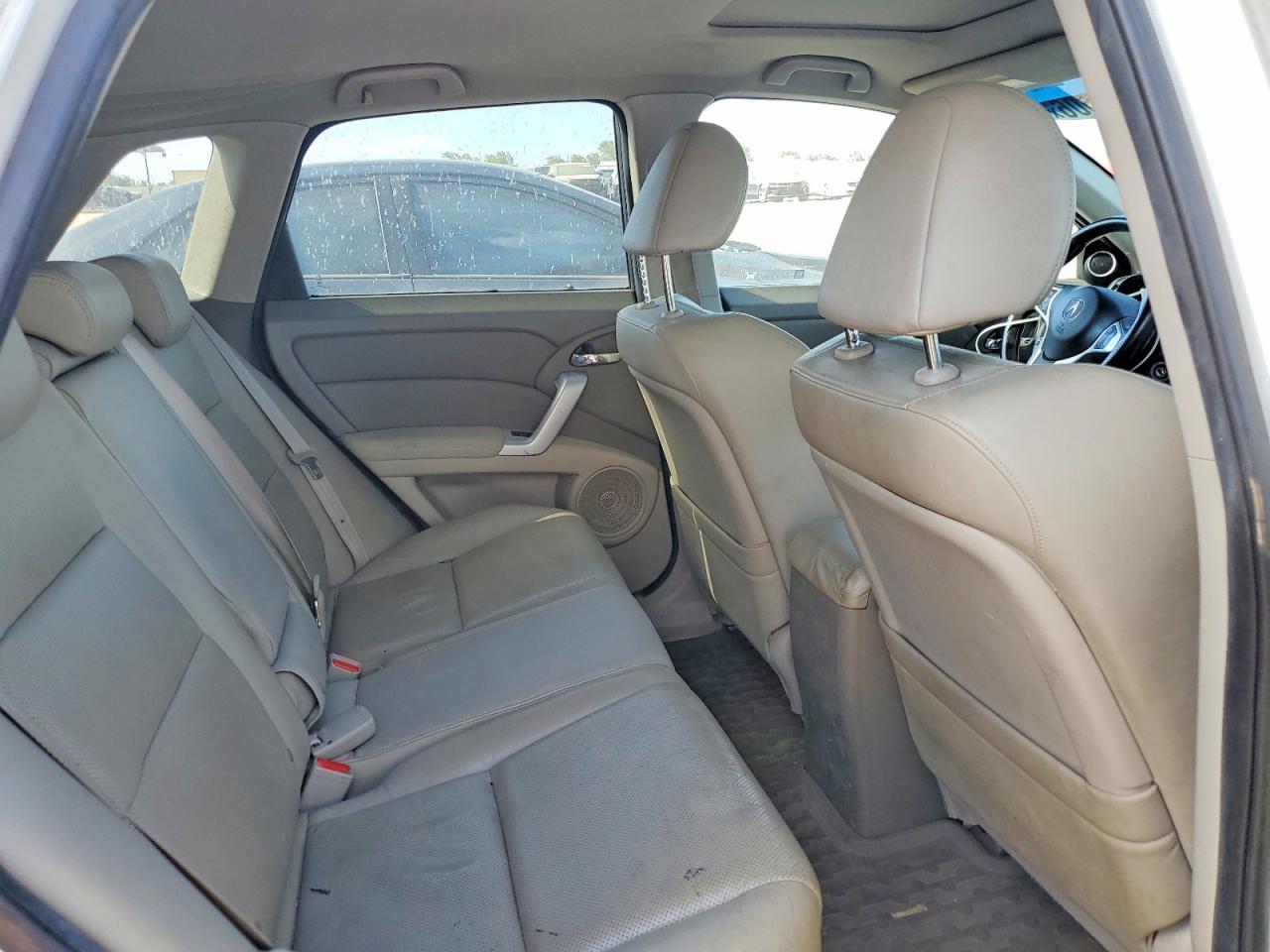 2009 Acura Rdx White vin: 5J8TB18249A008422