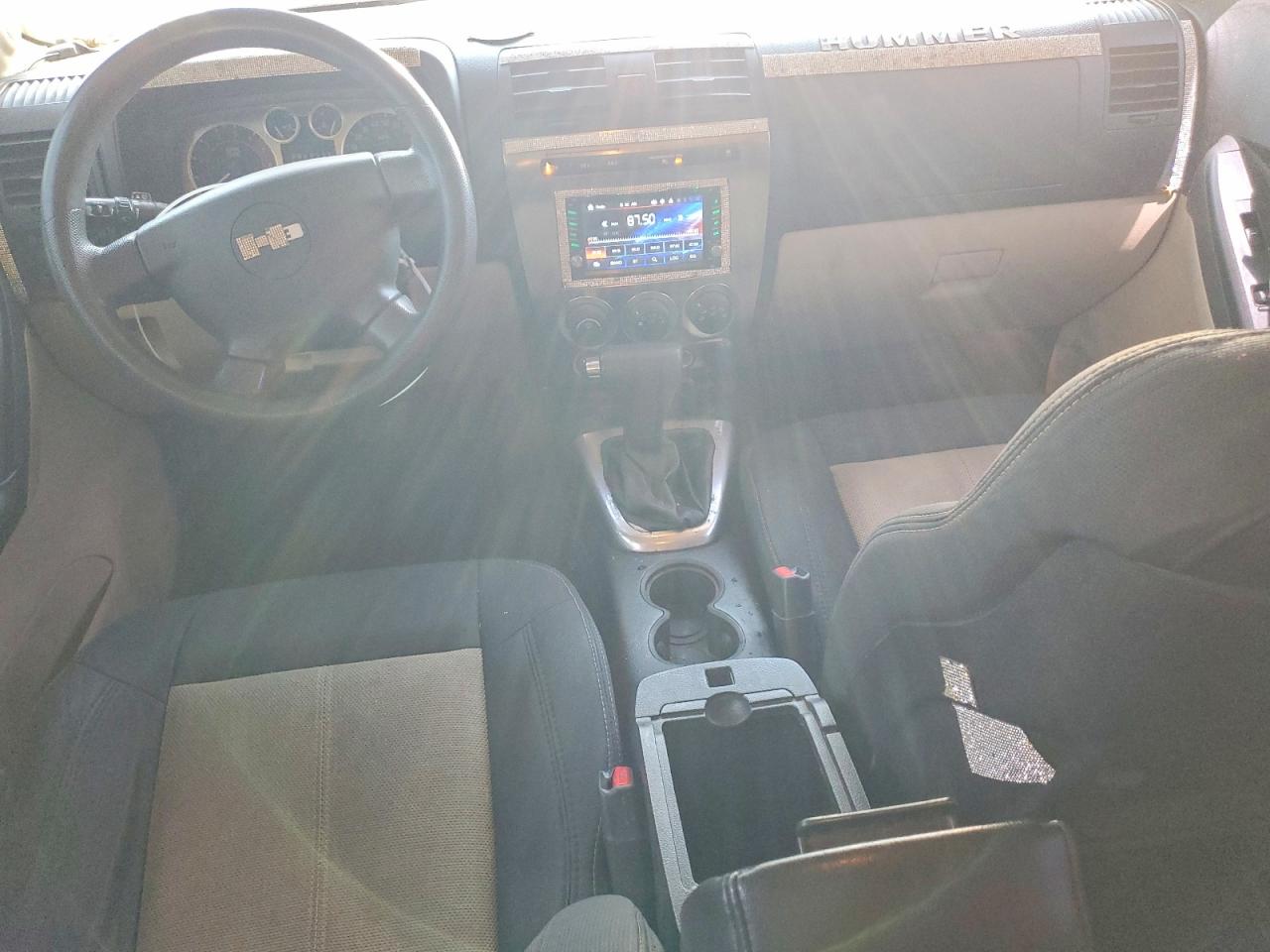 2009 Hummer H3 Черный vin: 5GTEN13E798104495