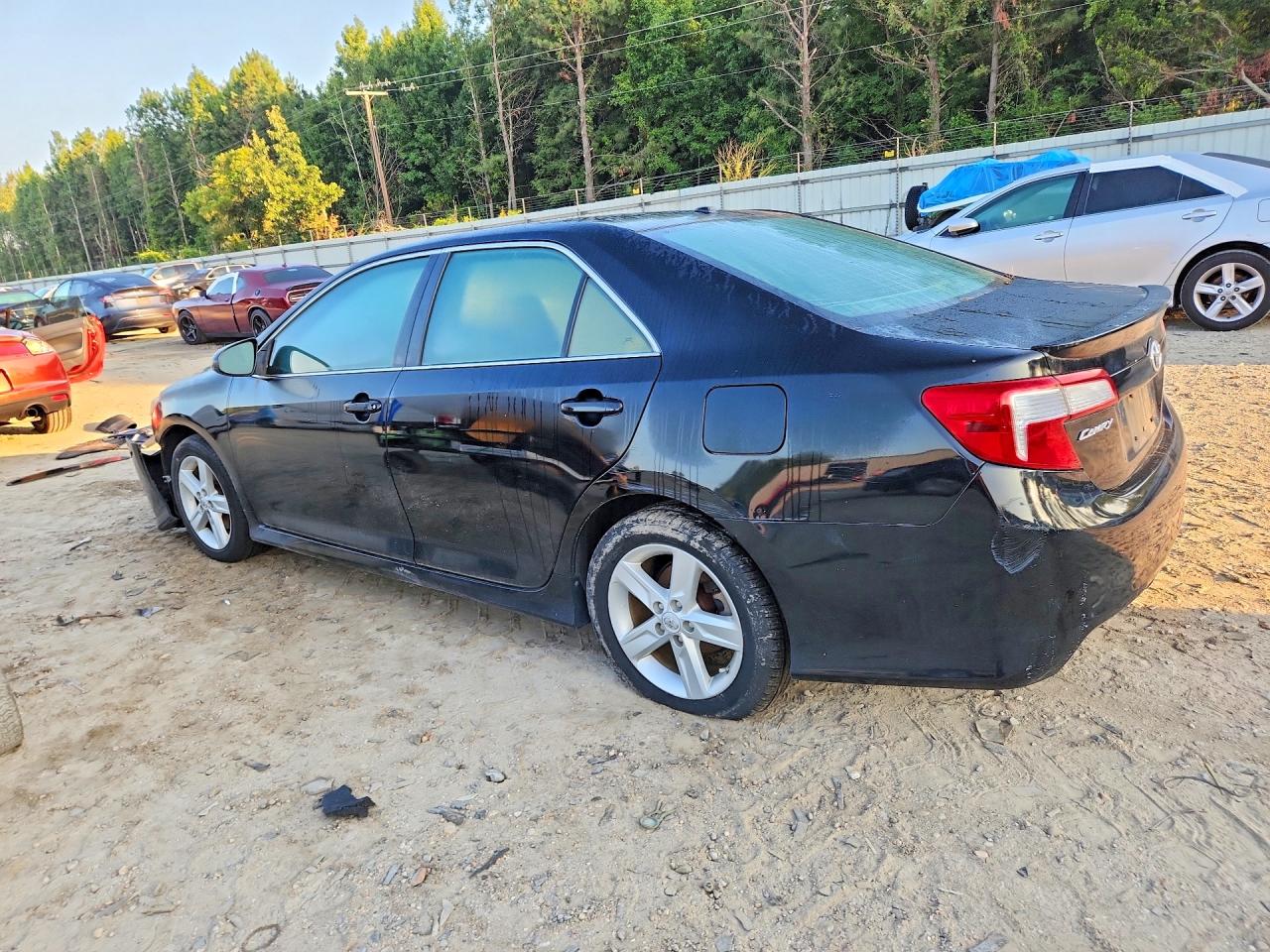 2012 Toyota Camry Se Black vin: 4T1BF1FK5CU056899