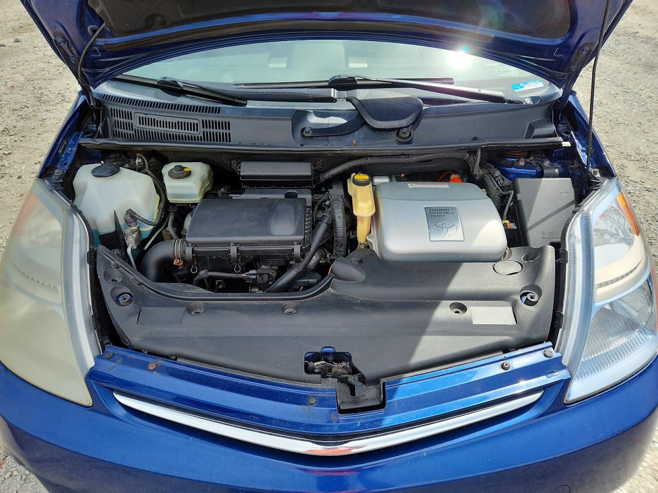 2008 Toyota Prius Base Blue vin: JTDKB20U087815335