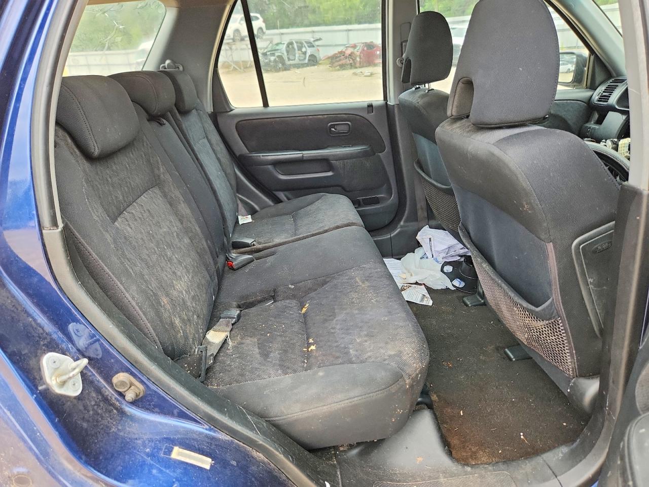 2005 Honda Cr-v Lx Blue vin: JHLRD68505C018571