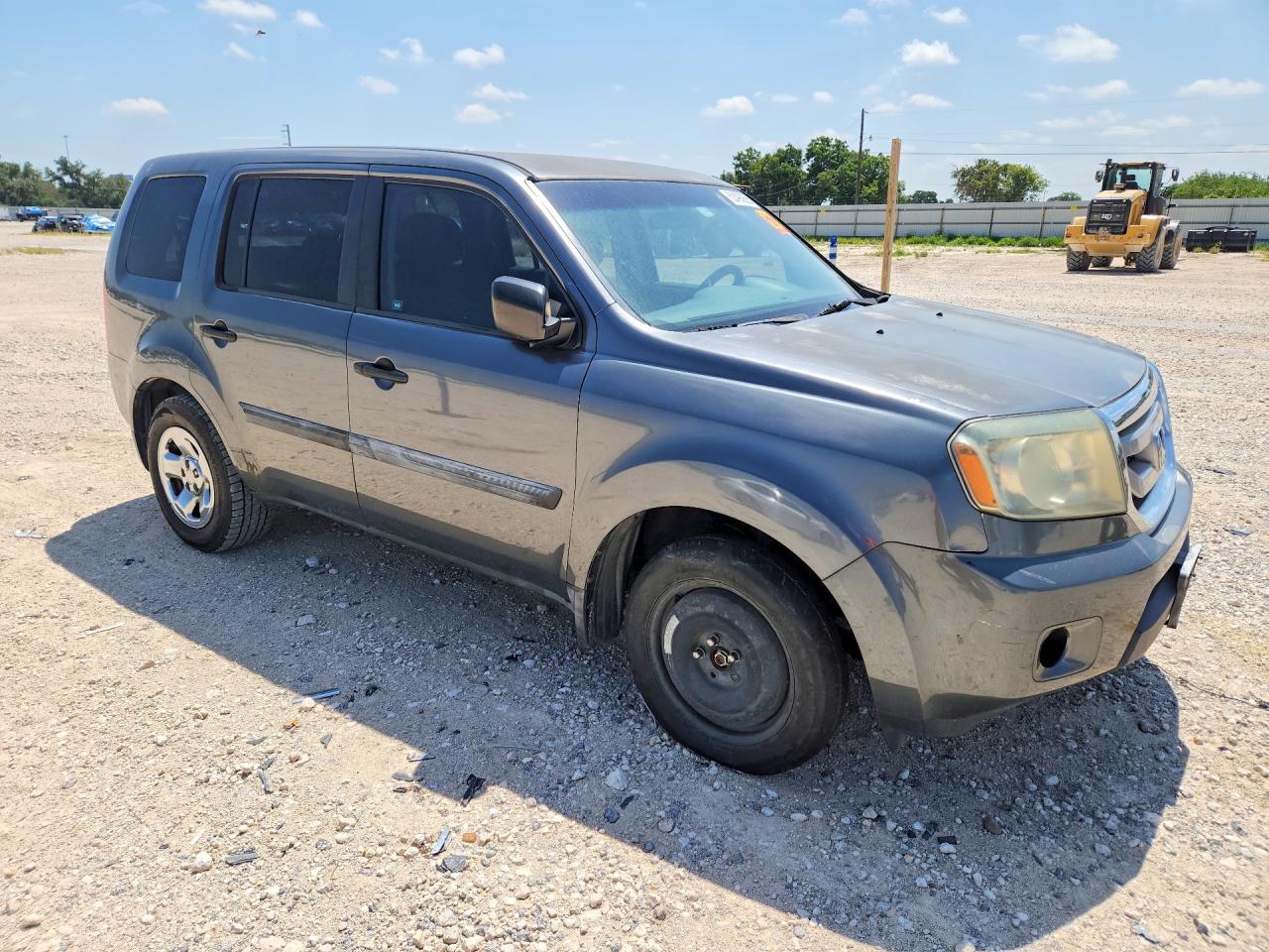 2011 Honda Pilot Lx Gray vin: 5FNYF3H21BB025065