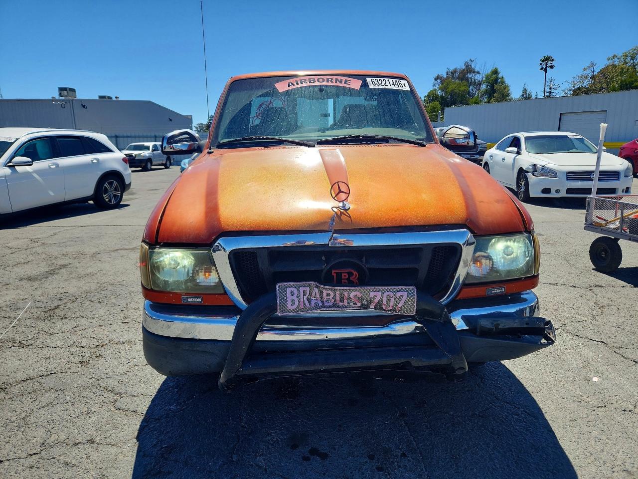 2004 Ford Ranger Orange vin: 1FTYR10U54PA28617
