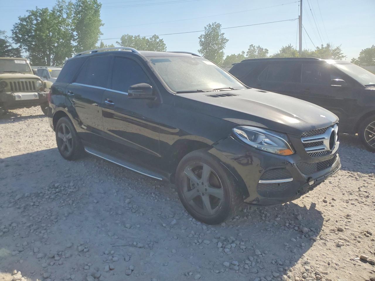 2017 Mercedes-benz Gle 350 Черный vin: 4JGDA5JB5HA819339