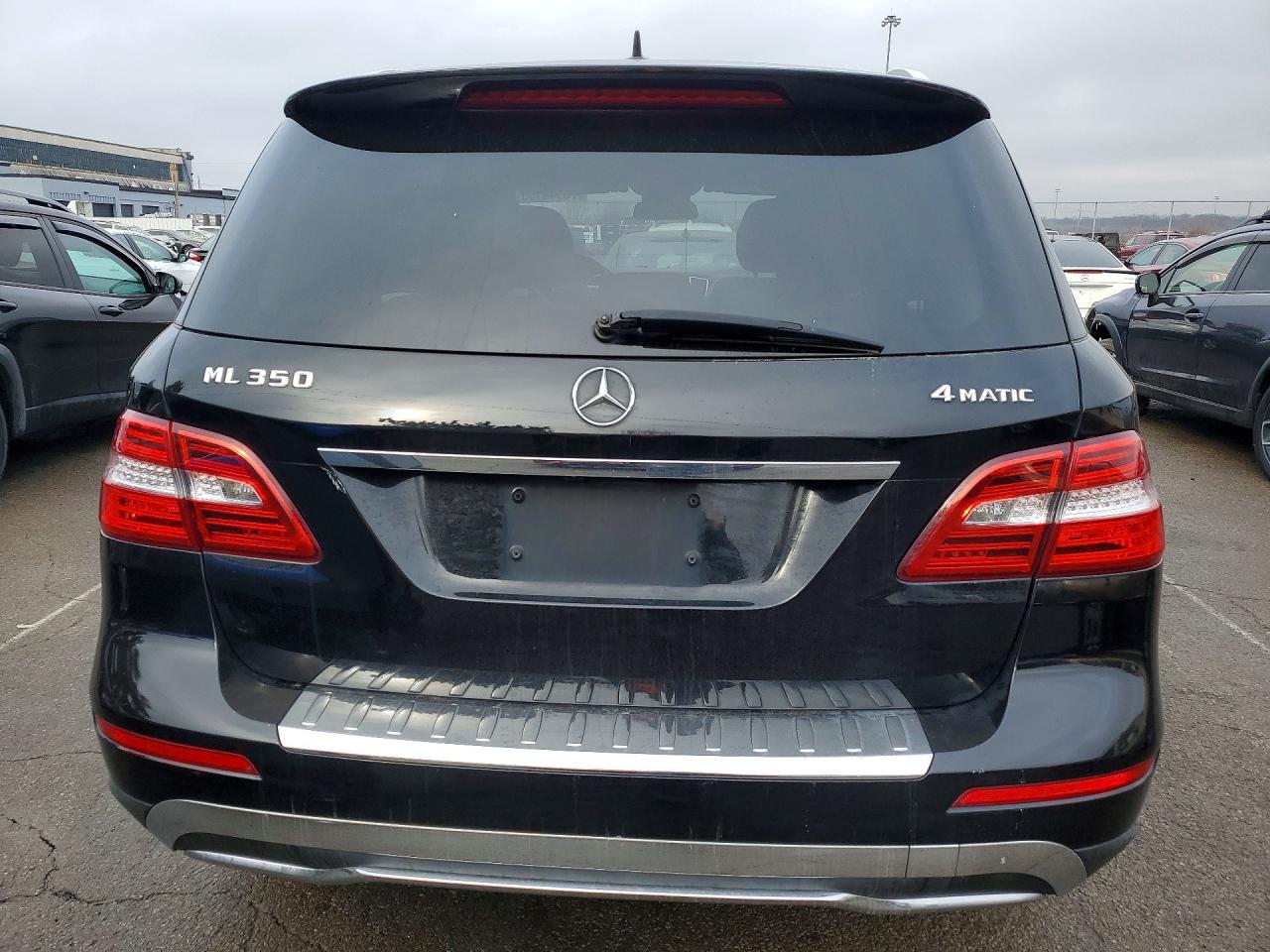 2014 Mercedes-benz Ml 350 4matic Black vin: 4JGDA5HB5EA290959