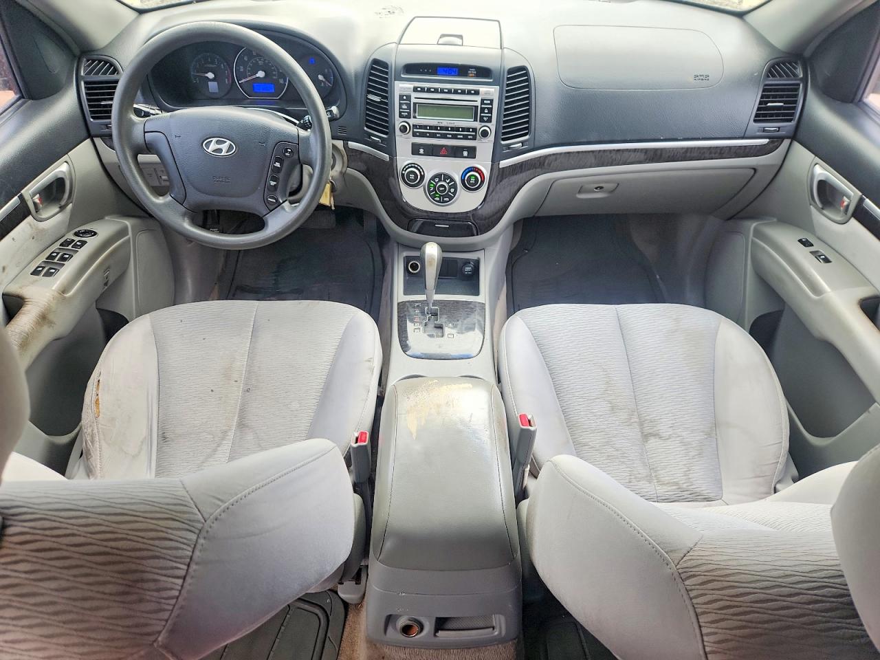 2008 Hyundai Santa Fe Gls Black vin: 5NMSG13D38H157655