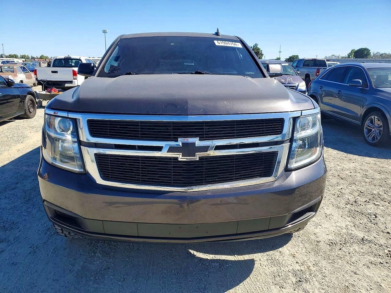 2015 Chevrolet Tahoe C1500 Lt Gray vin: 1GNSCBKC0FR727024