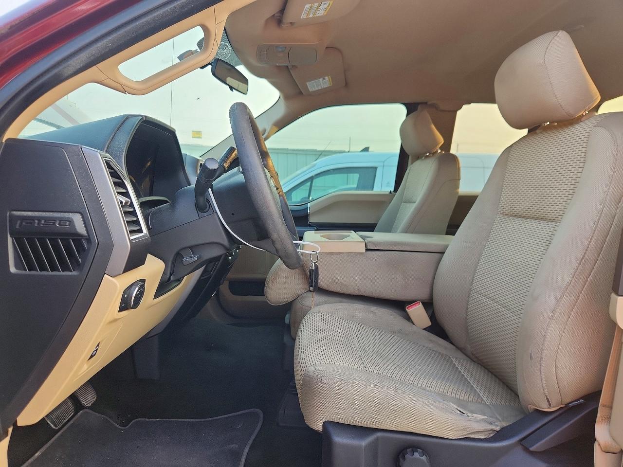 2015 Ford F150 Super Cab Maroon vin: 1FTEX1CP8FFA87197