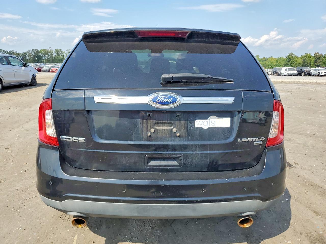 2011 Ford Edge Limited Черный vin: 2FMDK4KC2BBB57925