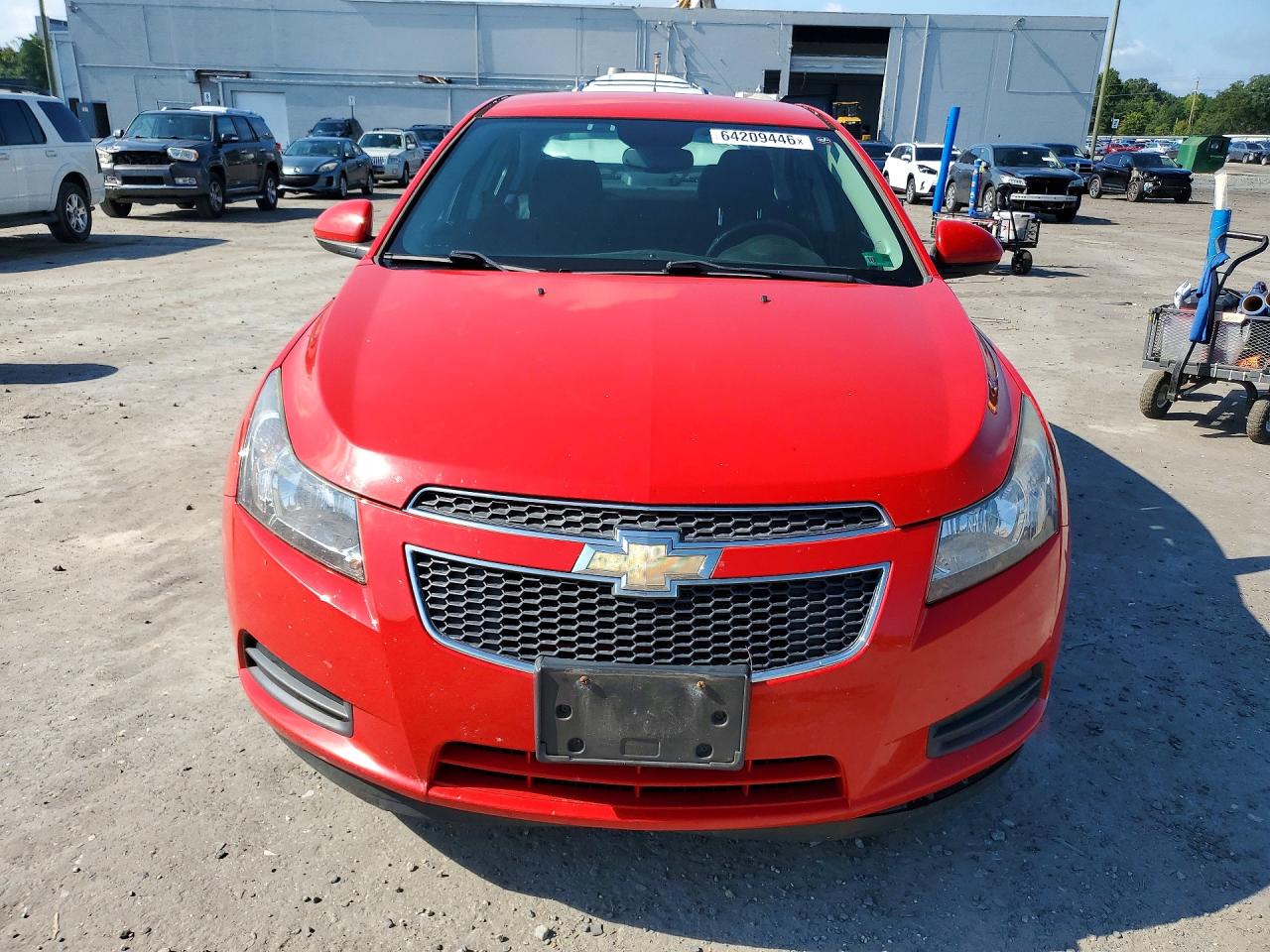 2014 Chevrolet Cruze Eco Red vin: 1G1PH5SB5E7315287
