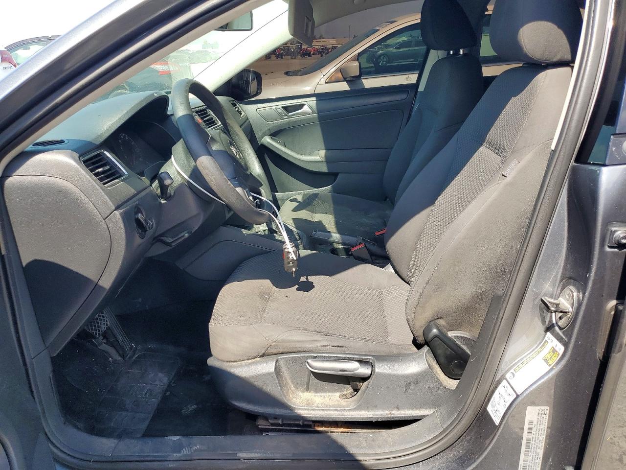2011 Volkswagen Jetta Base Gray vin: 3VW2K7AJ3BM112341