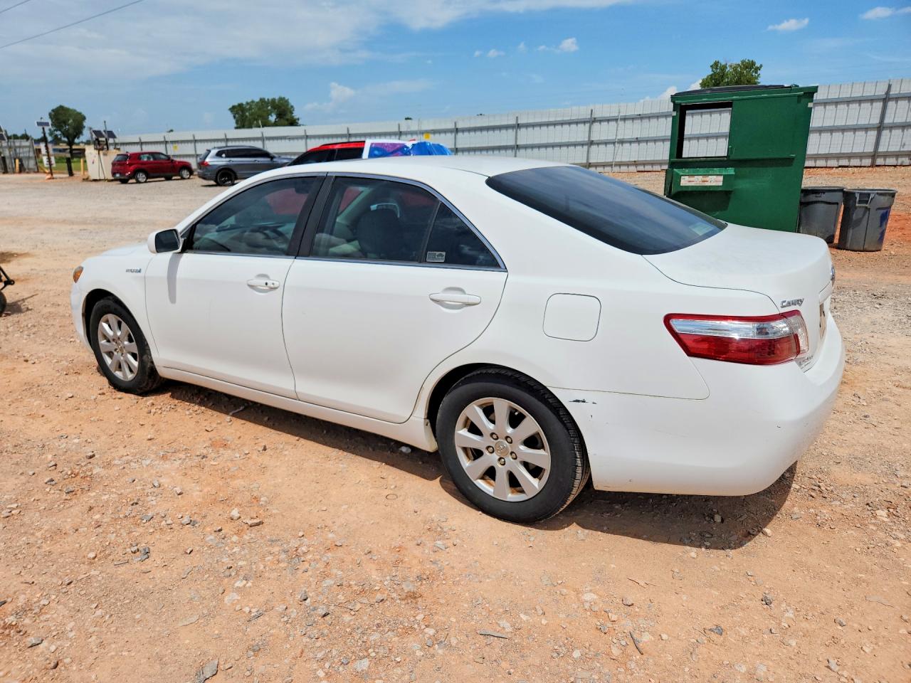 2009 Toyota Camry Hybrid Белый vin: 4T1BB46K09U102709