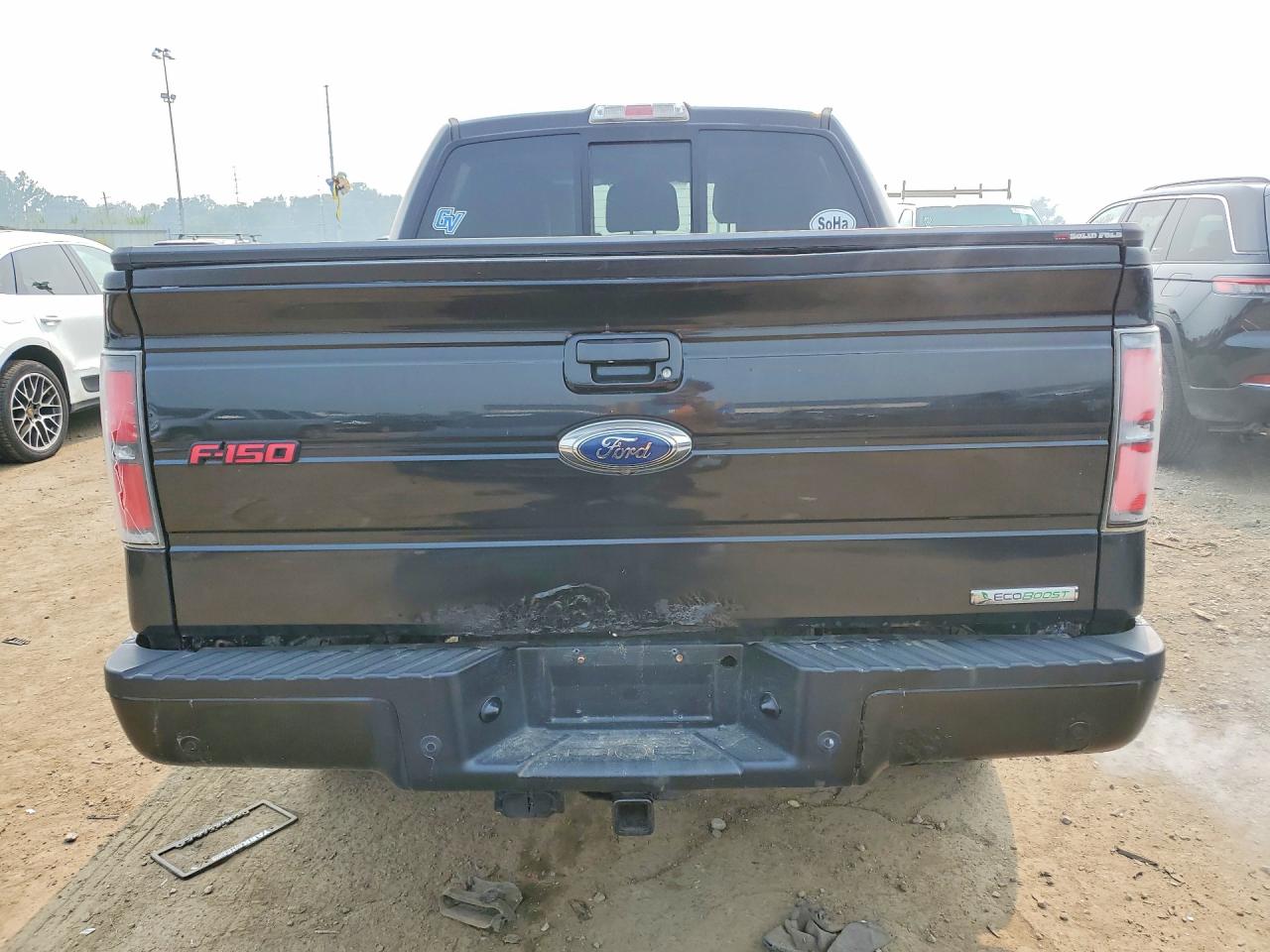 2012 Ford F150 Supercrew Black vin: 1FTFW1ET5CFC08040