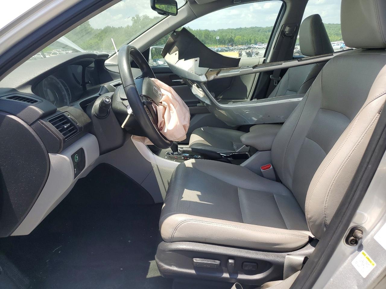 2015 Honda Accord Exl Silver vin: 1HGCR3F87FA012328