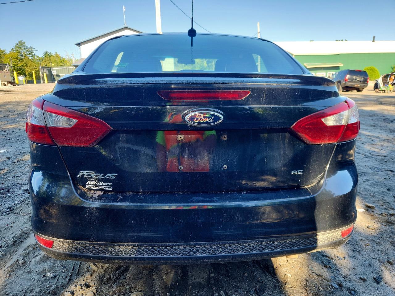 2012 Ford Focus Se Black vin: 1FAHP3F2XCL213135