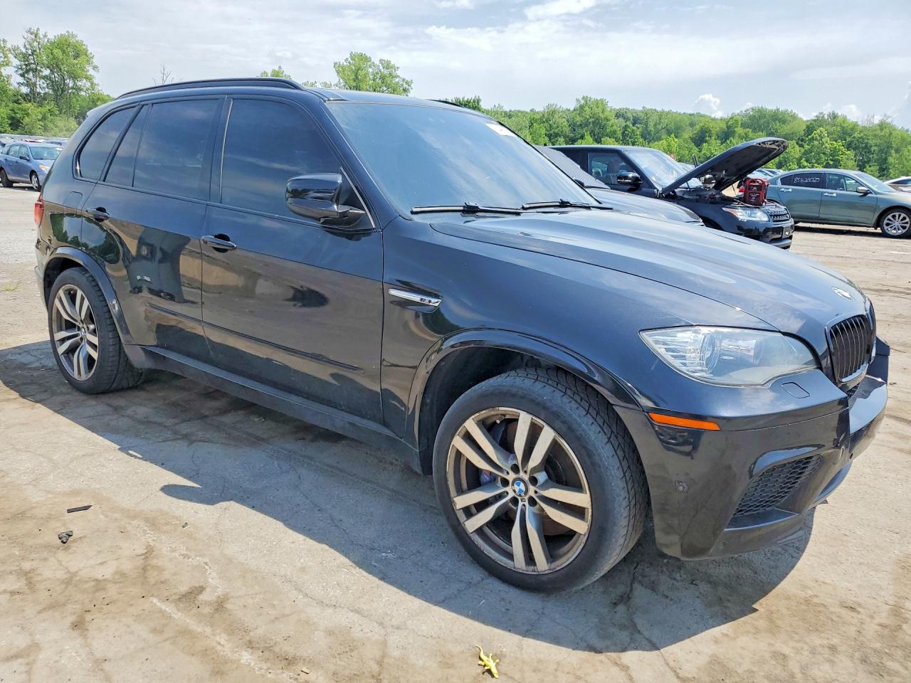 2013 Bmw X5 M Черный vin: 5YMGY0C50D0C11682