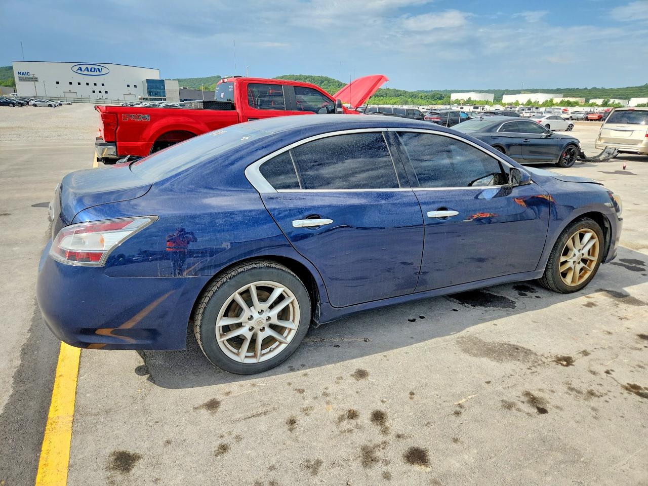 2012 Nissan Maxima 3.5 S Blue vin: 1N4AA5APXCC819410