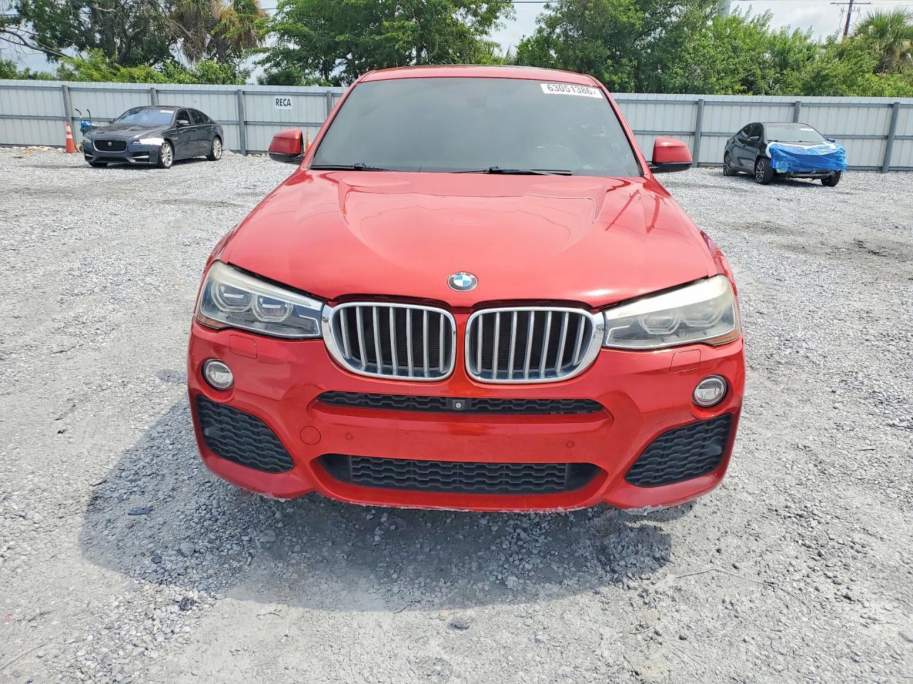 2015 Bmw X4 Xdrive28i Red vin: 5UXXW3C56F0F89474