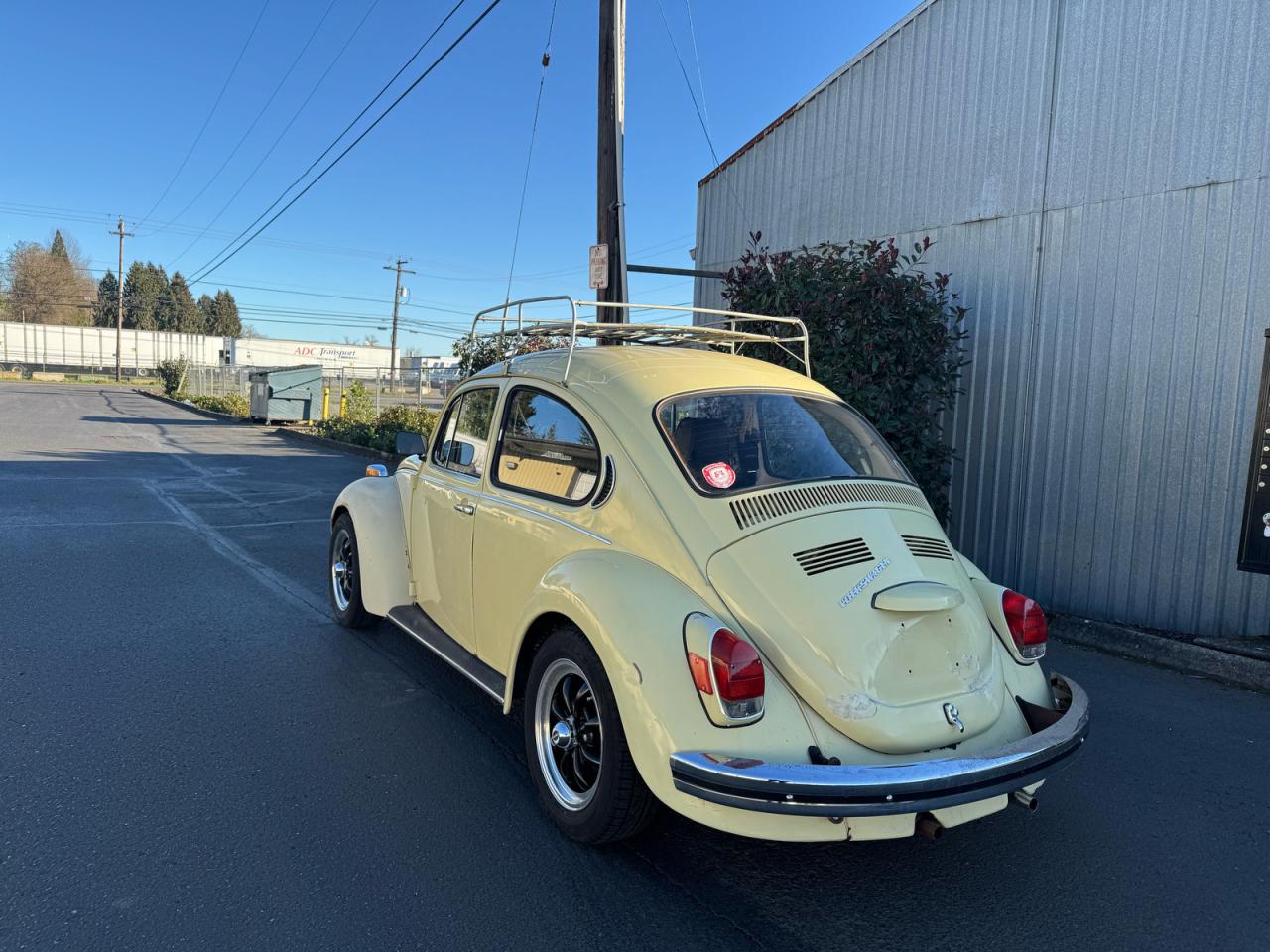 1971 Volkswagen Beetle White vin: 1113141332