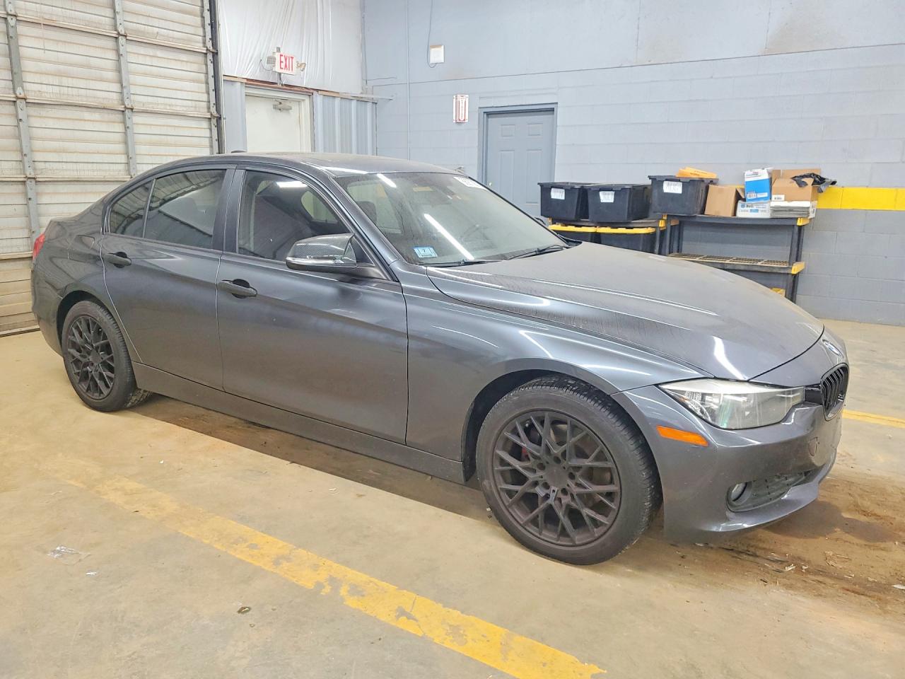2014 Bmw 320 I Xdrive Gray vin: WBA3C3G50ENS72482