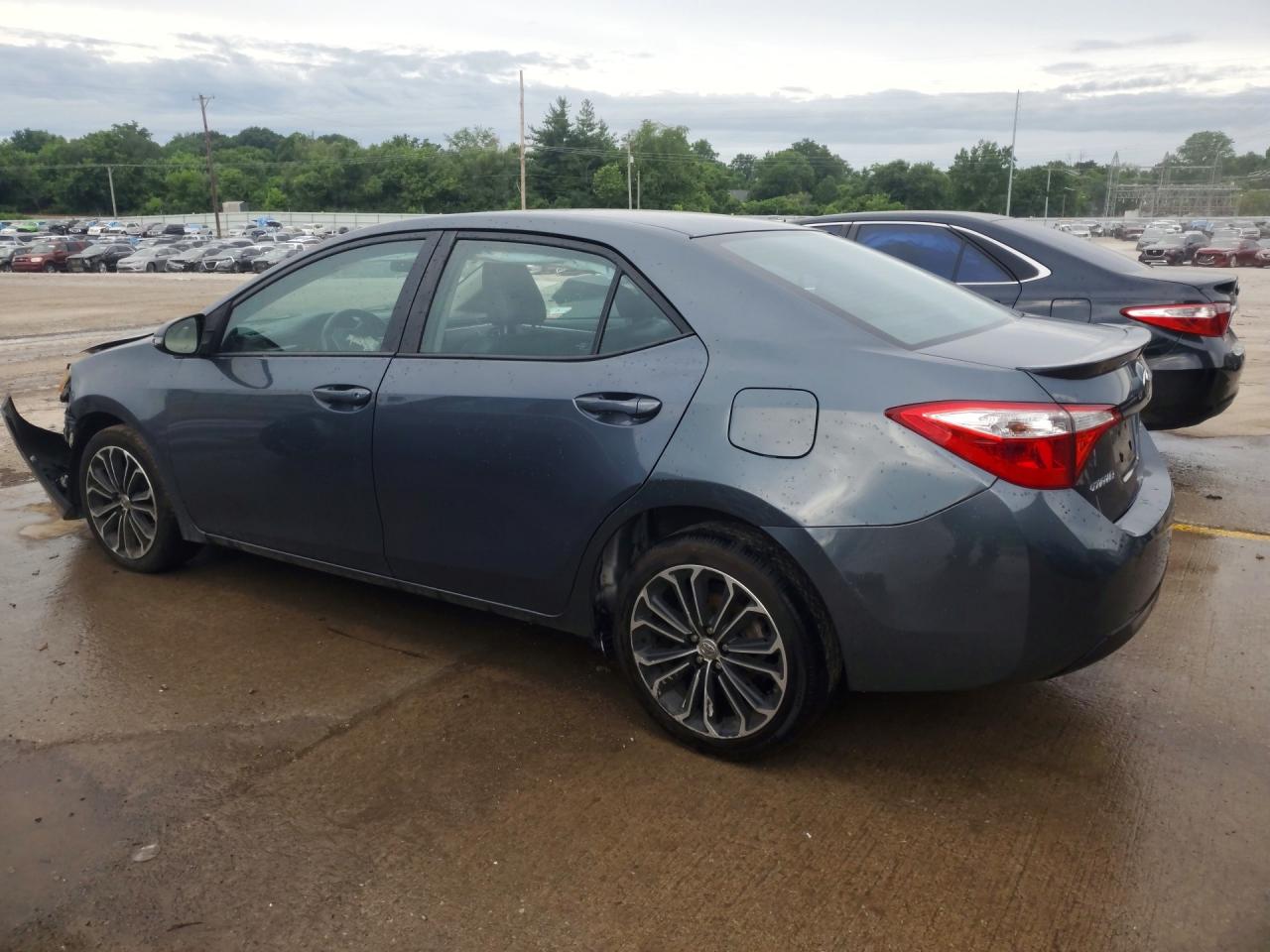 2014 Toyota Corolla S Plus Gray vin: 2T1BURHE2EC124494