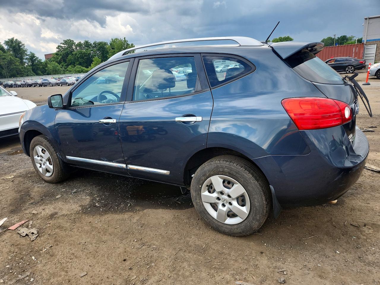 2014 Nissan Rogue Select S Blue vin: JN8AS5MT7EW601527
