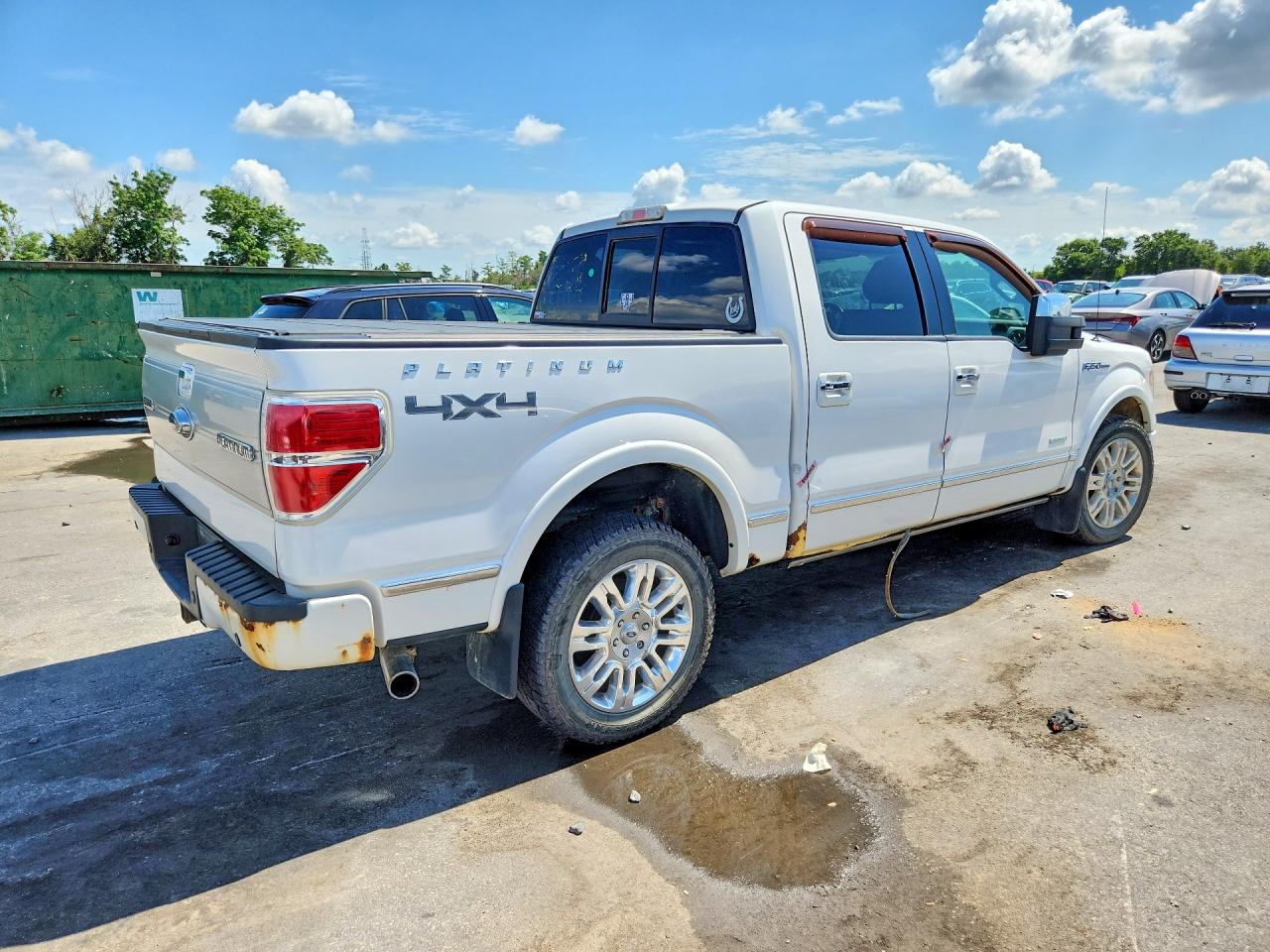 2012 Ford F150 Supercrew White vin: 1FTFW1ET8CFB16839