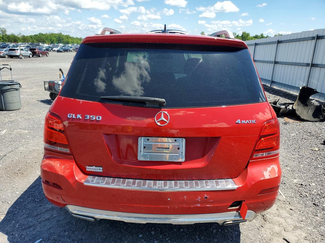 2013 Mercedes-benz Glk 350 4matic Red vin: WDCGG8JB3DF971774