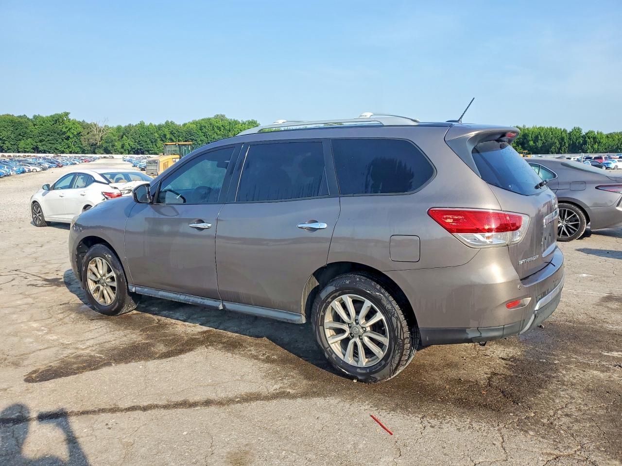 2013 Nissan Pathfinder S Gray vin: 5N1AR2MN1DC610131