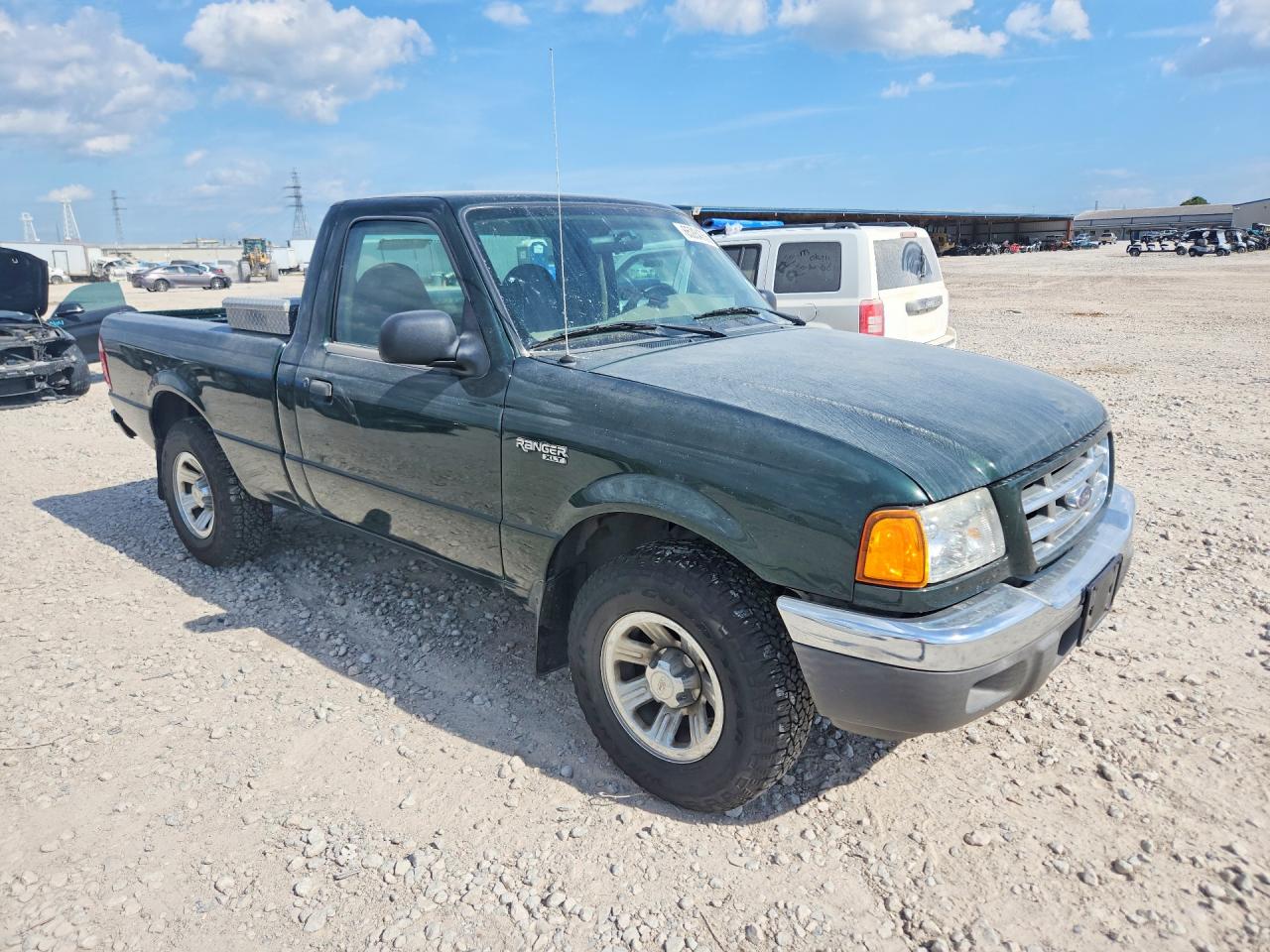 2003 Ford Ranger Green vin: 1FTYR10D53PA45304