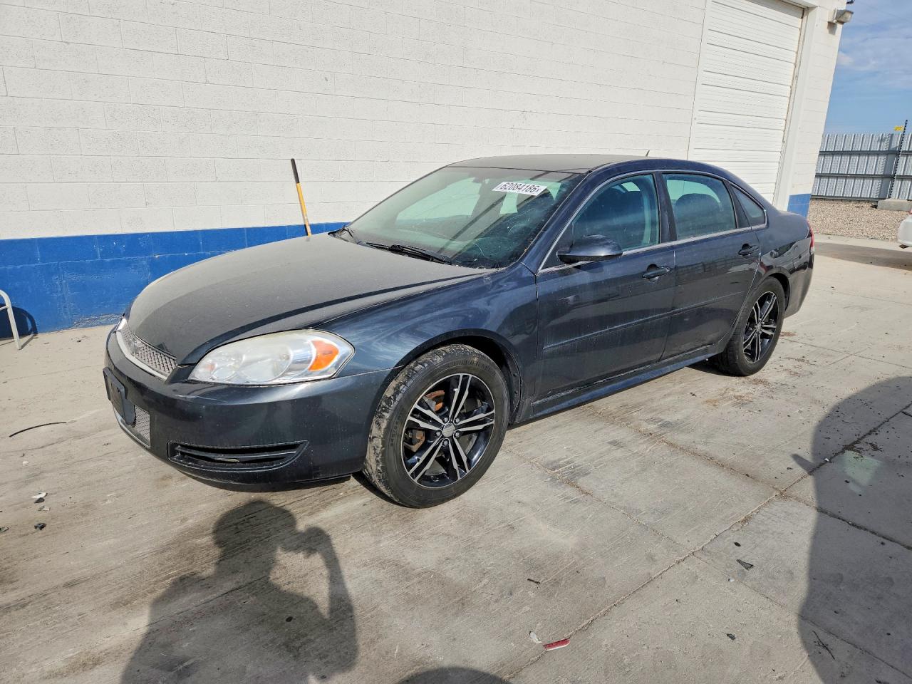 2013 Chevrolet Impala Lt Gray vin: 2G1WB5E38D1125187