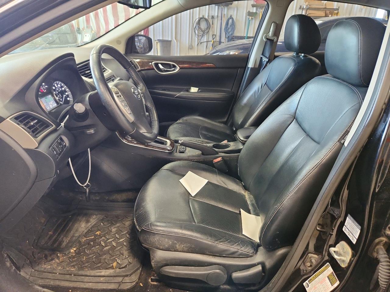 2014 Nissan Sentra Sl Black vin: 3N1AB7AP9EY207232