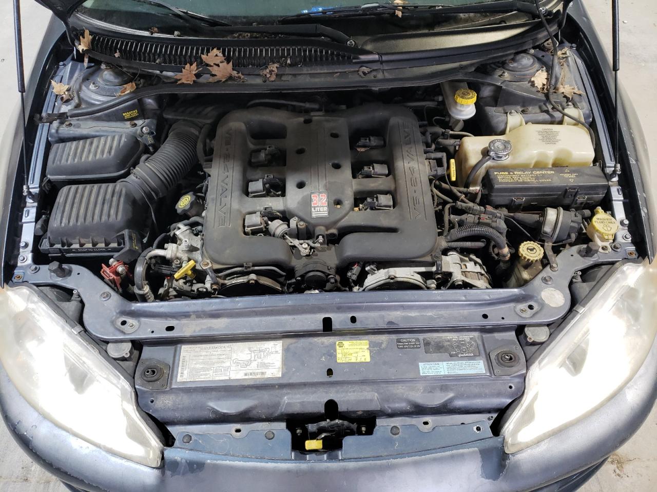 2000 Dodge Intrepid Es Gray vin: 2B3HD56JXYH394930