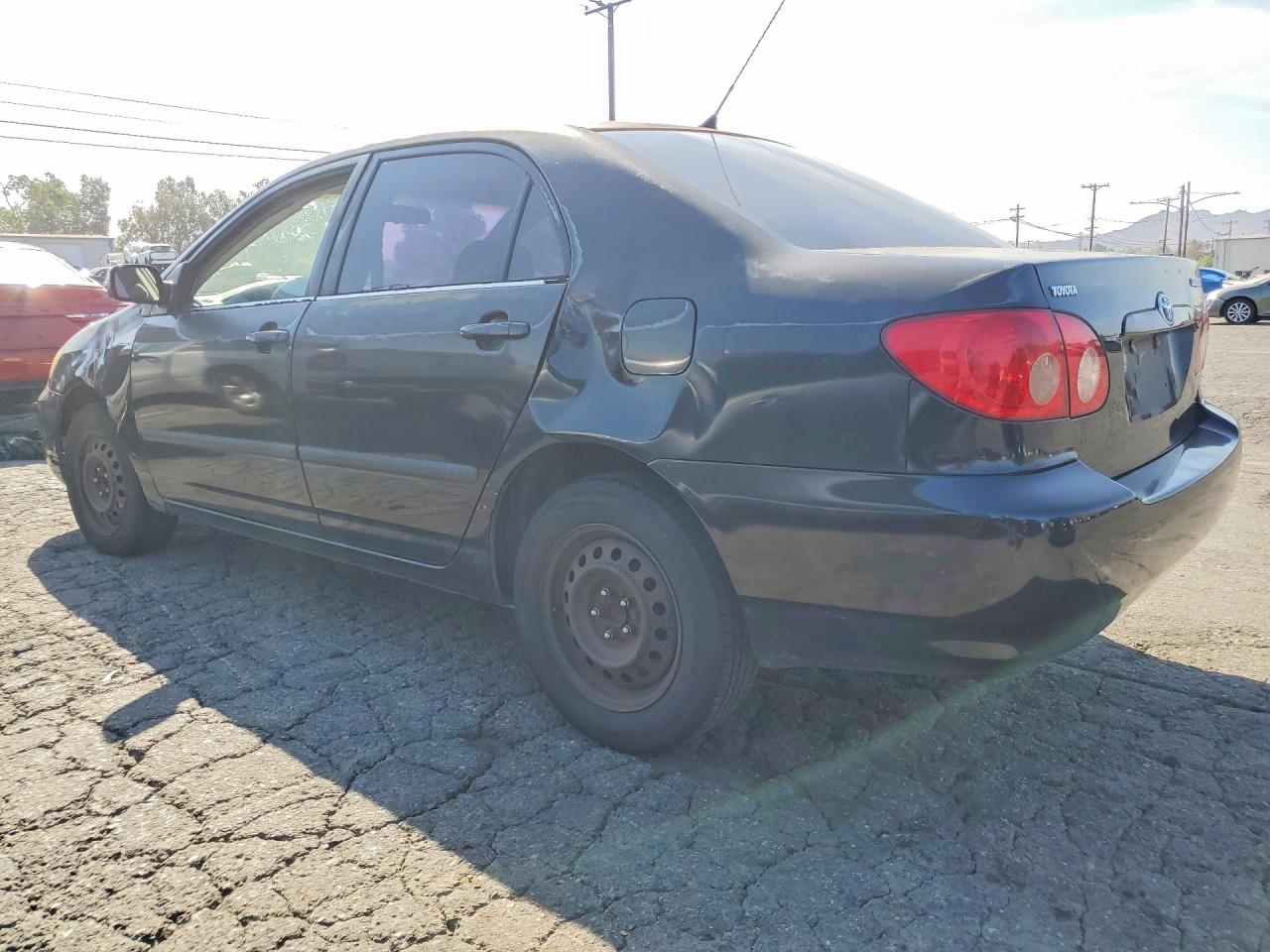 2005 Toyota Corolla Ce Black vin: 1NXBR32E75Z398389
