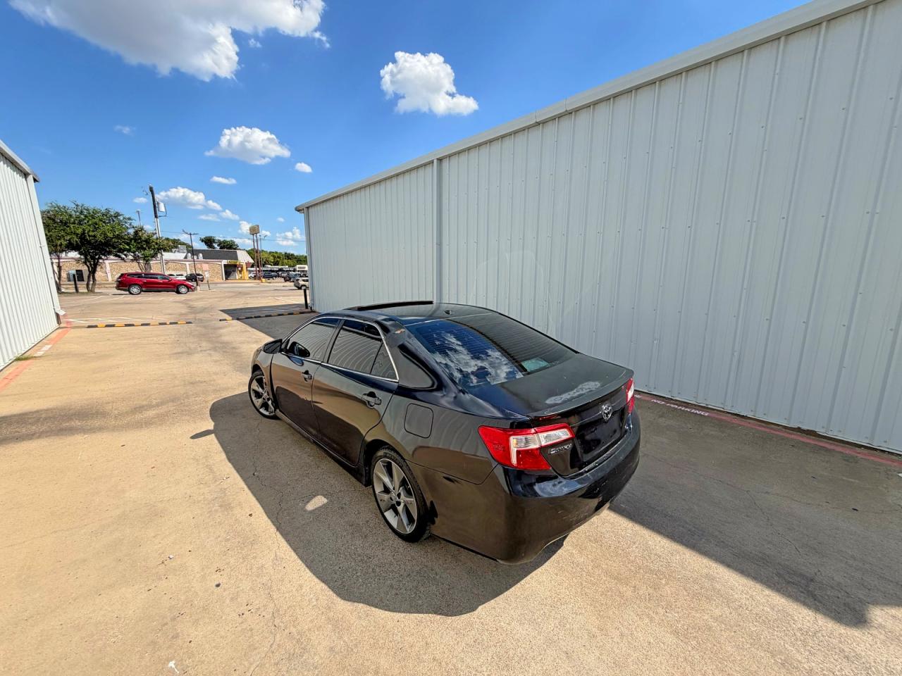 2012 Toyota Camry Se V6 Black vin: 4T1BK1FK8CU012181