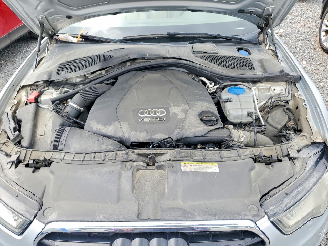 2014 Audi A6 Premium Plus Серебряный vin: WAUFMAFC5EN036165