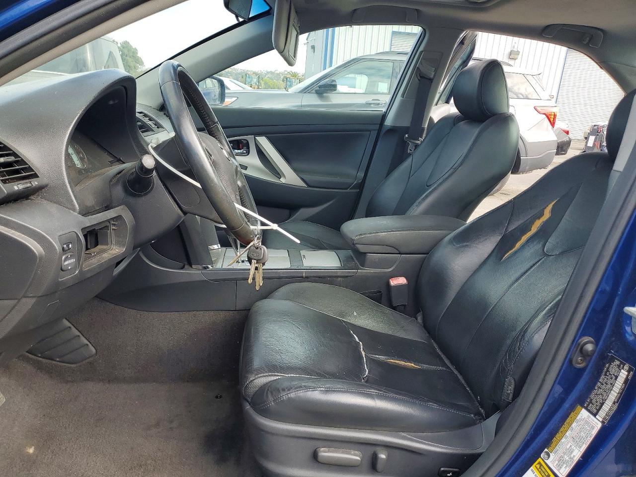 2007 Toyota Camry Se V6 Blue vin: 4T1BK46K67U011893