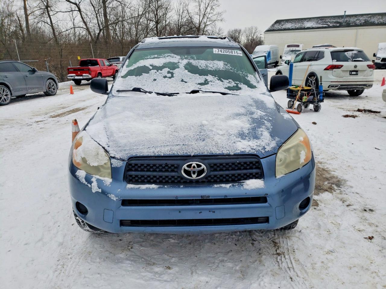 2008 Toyota Rav4 Blue vin: JTMZD33V086073012