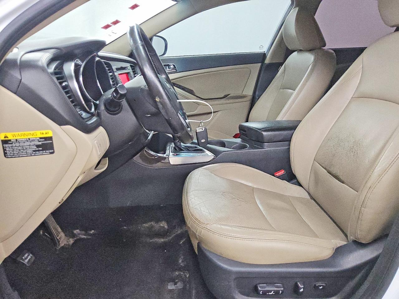 2012 Kia Optima Ex White vin: 5XXGN4A78CG007994