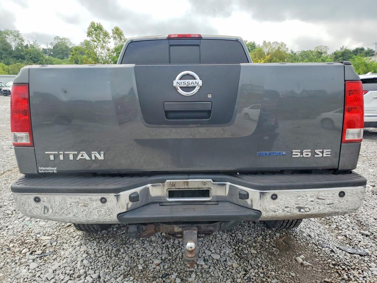 2008 Nissan Titan Xe Ffv Charcoal vin: 1N6BA06C78N321679