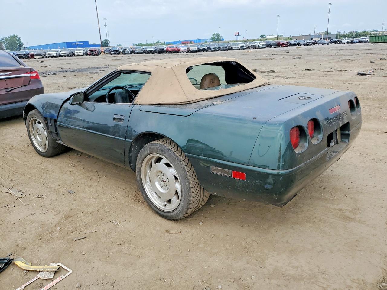 1996 Chevrolet Corvette Зеленый vin: 1G1YY32P1T5110630