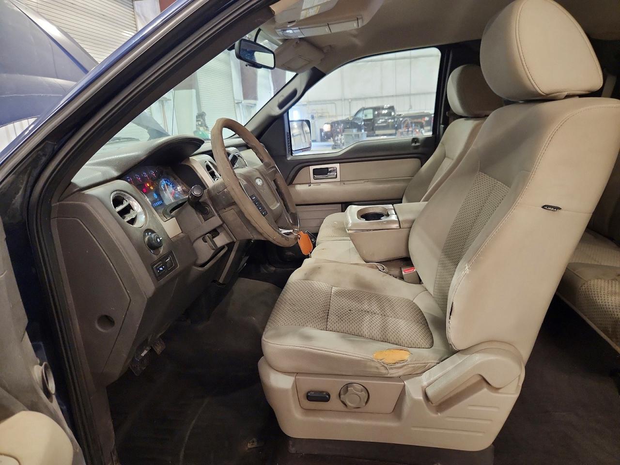 2010 Ford F150 Super Cab Blue vin: 1FTFX1EV4AFB90738