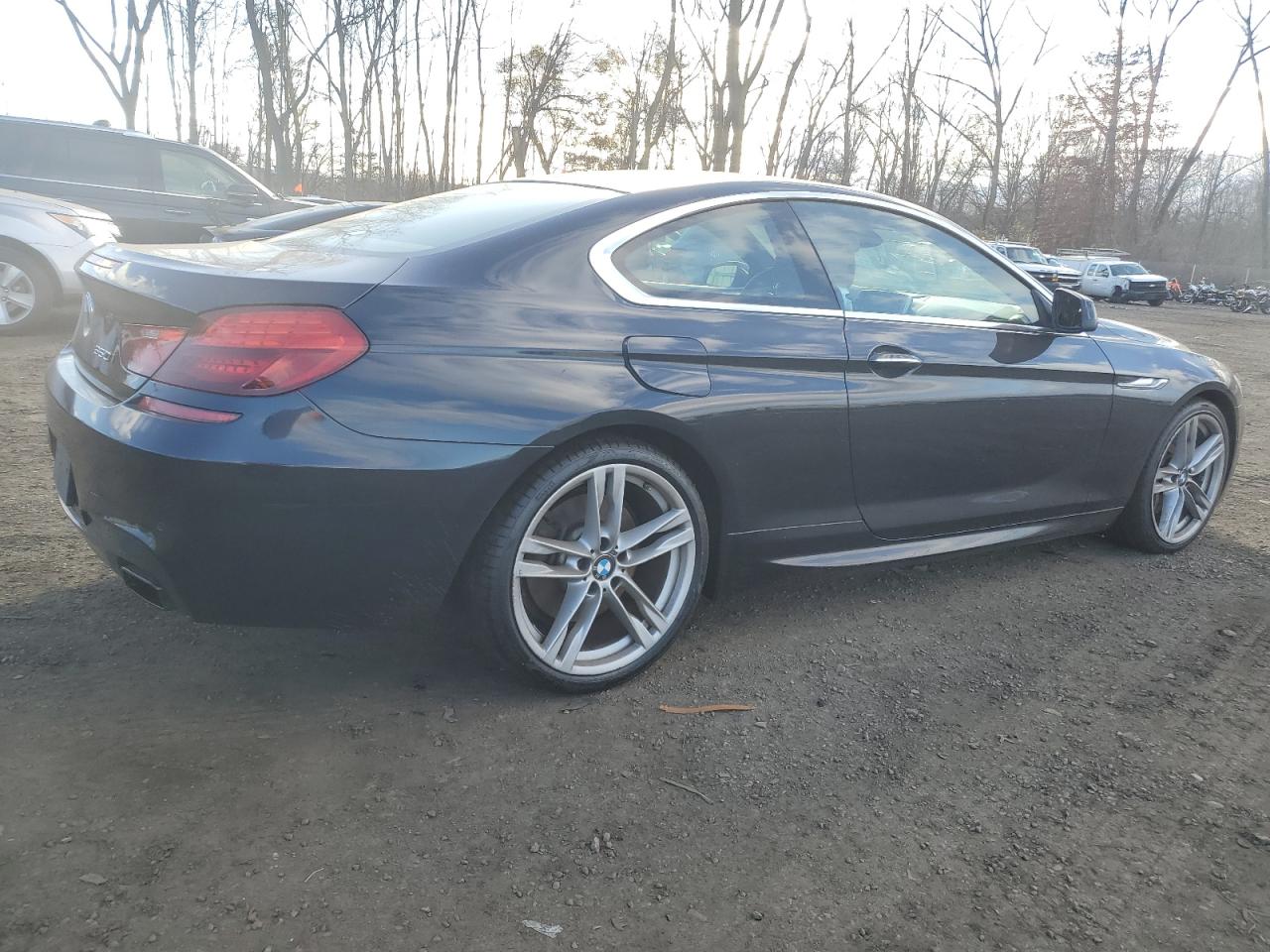 2012 Bmw 650 I Black vin: WBALX3C54CC528738